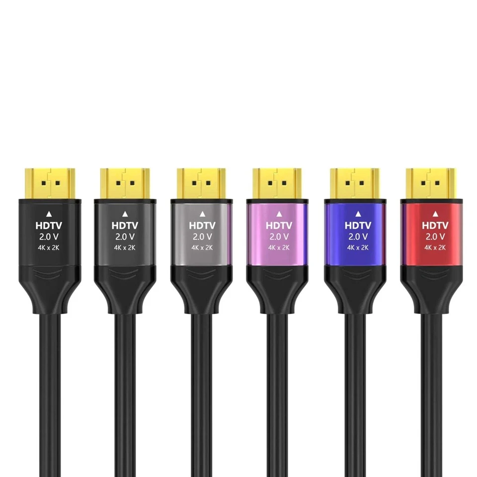 High Speed 4K HDTV Cable 1.5M To 20M HD-MI Cable 2.0 3D 4k 18gbps Gold Plated VideoWith Ethernet For TV Laptop PS5 HDM Interface suppliers