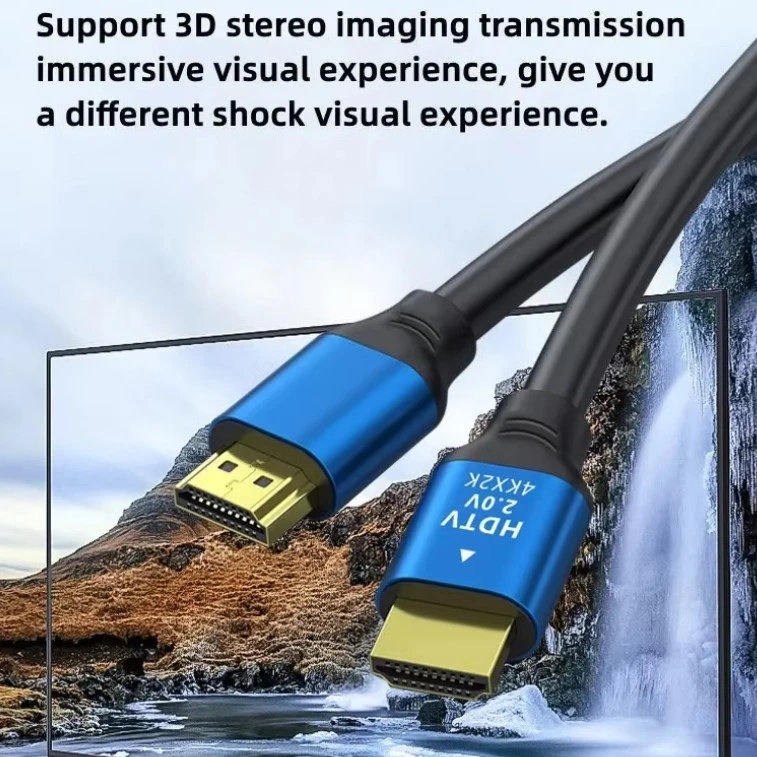 High Speed 4K HDTV Cable 1.5M To 20M HD-MI Cable 2.0 3D 4k 18gbps Gold Plated VideoWith Ethernet For TV Laptop PS5 HDM Interface price